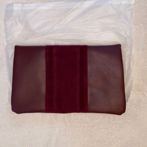 Summer and Rose Maroon/Burgundy Clutch